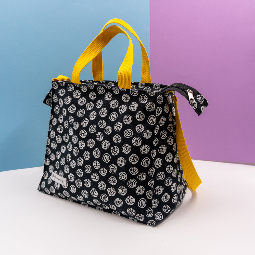 Τσάντα φαγητού με ιμάντα, χερούλια και φερμουάρ