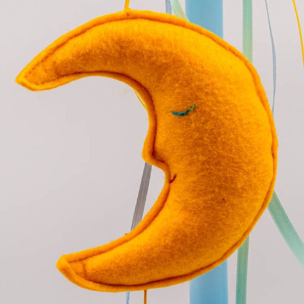 Λαμπάδα με φεγγαράκι, κρεμαστό στολίδι.