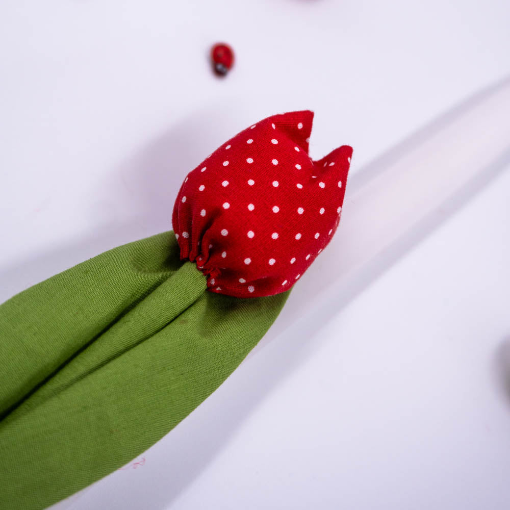 Λαμπάδα με λουλούδι