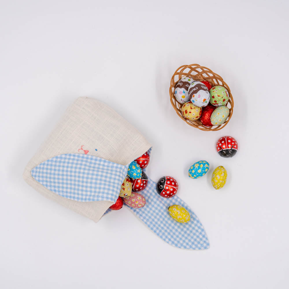 Λαμπάδα με τσαντάκι λαγουδάκι