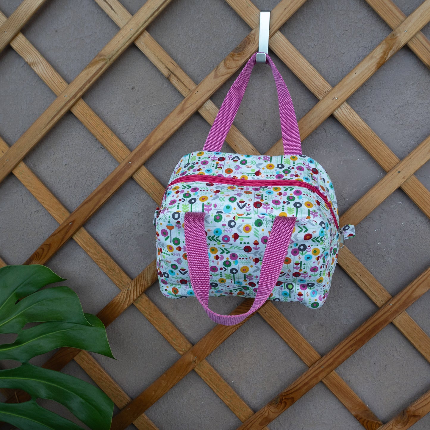 Τσαντάκι φαγητού με χερούλια και φερμουάρ