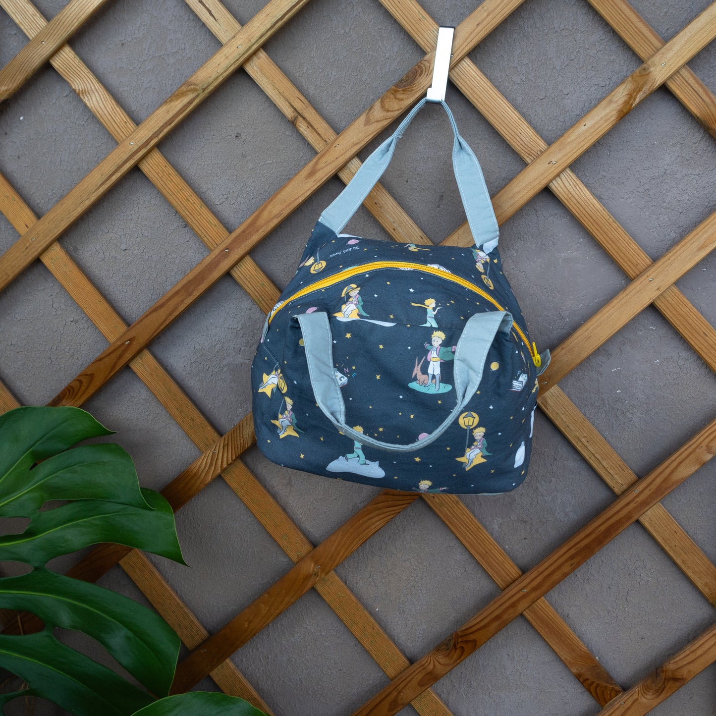 Τσαντάκι φαγητού με χερούλια και φερμουάρ, μικρός πρίγκιπας