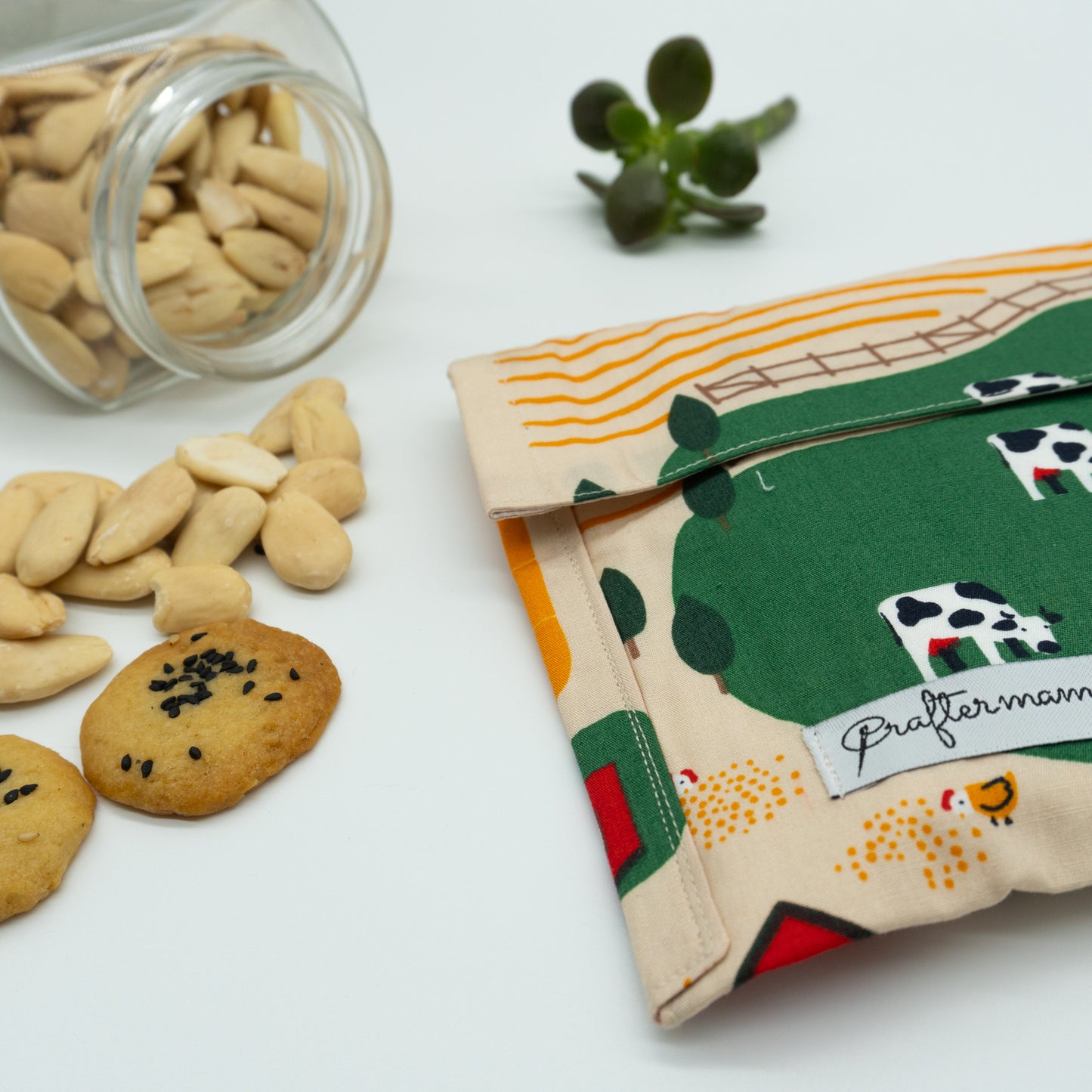 Τσαντάκι κολατσιού με velcro, φάρμα