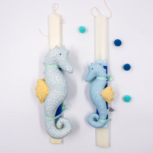 Λαμπάδα με ιππόκαμπο μαλακό παιχνίδι