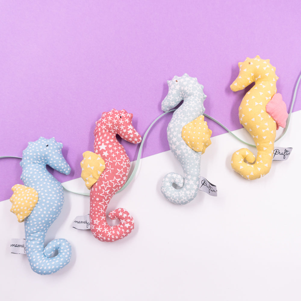 Ιππόκαμπος μαλακό παιχνίδι- κουδουνίστρα