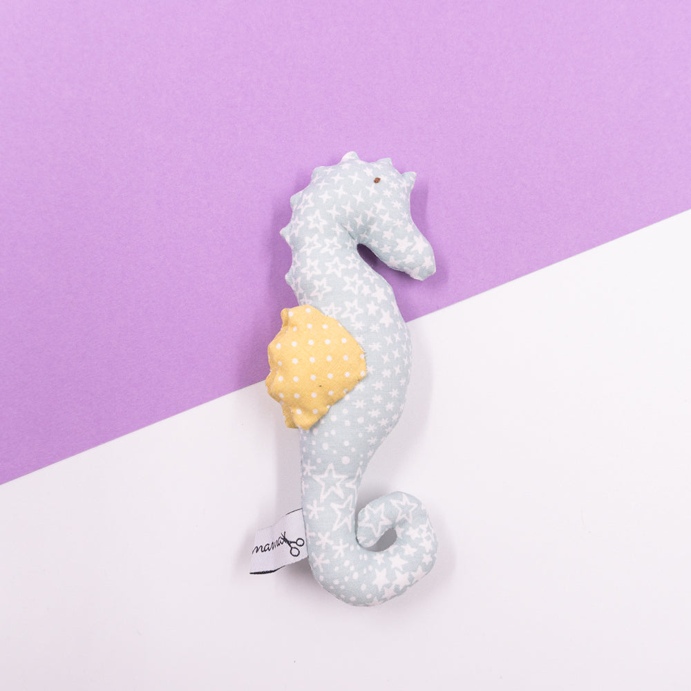 Ιππόκαμπος μαλακό παιχνίδι- κουδουνίστρα