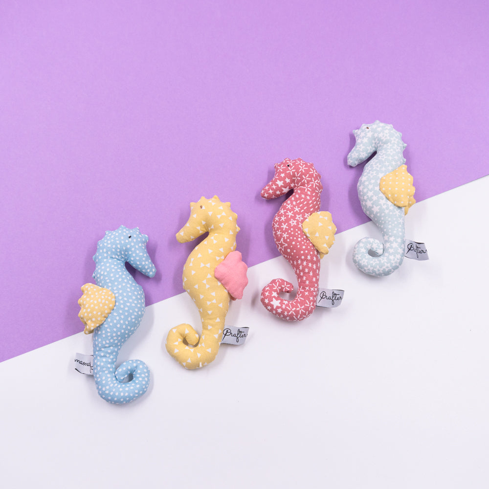 Ιππόκαμπος μαλακό παιχνίδι- κουδουνίστρα