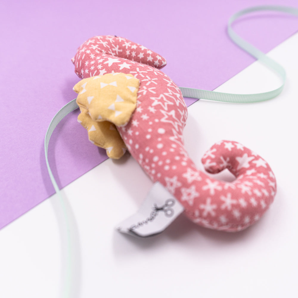 Ιππόκαμπος μαλακό παιχνίδι- κουδουνίστρα