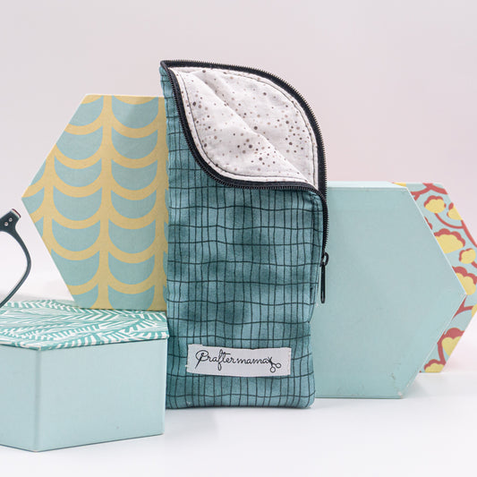 Θήκη γυαλιών πράσινη